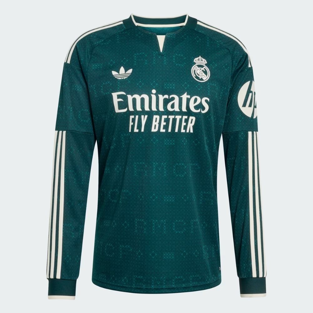 adidas Real Madrid FC 26/27 Away Replica Long-Sleeve Men's Jersey
