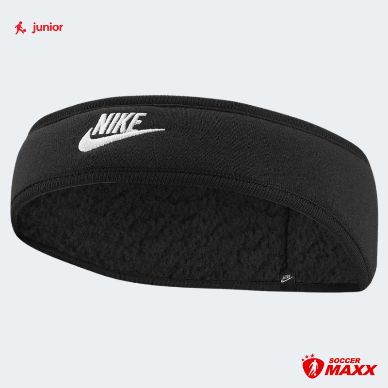 Nike Youth Headband Club Fleece 2.0 - Black/Black/White