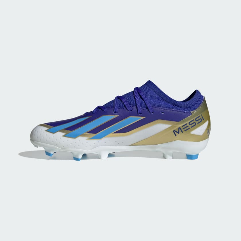 adidas Junior X Crazyfast League Messi Firm Ground Cleats