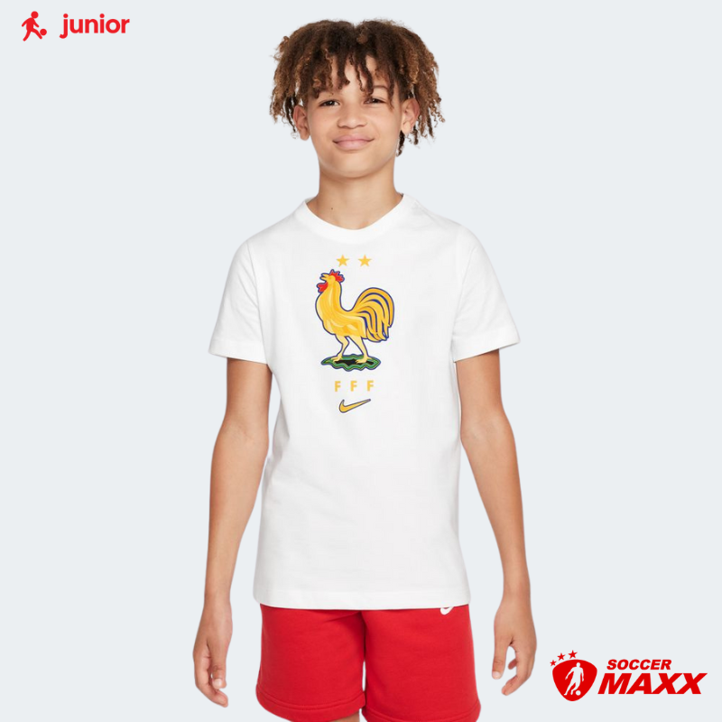 Nike  FFF France Junior Crest Tee