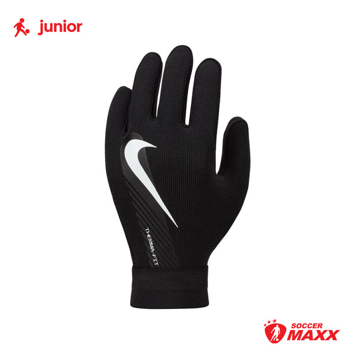 Nike Hyperwarm Academy Field Player Gloves Youth  - Black/White