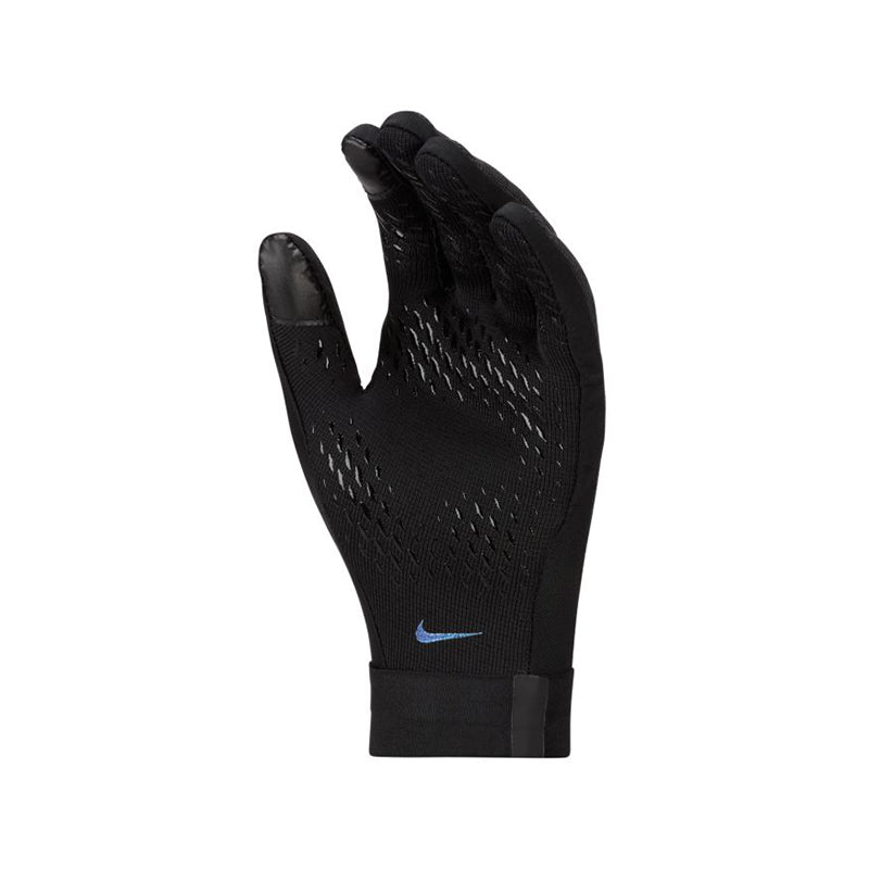 Nike Therma FIT Academy Field Player Gloves Black DarkSmoke Small