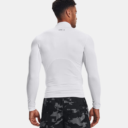 UnderArmour ColdGear Men's Compression Mock - White