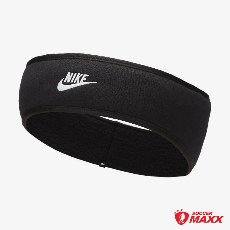 Nike Women's Headband Club Fleece 2.0 - Black/White