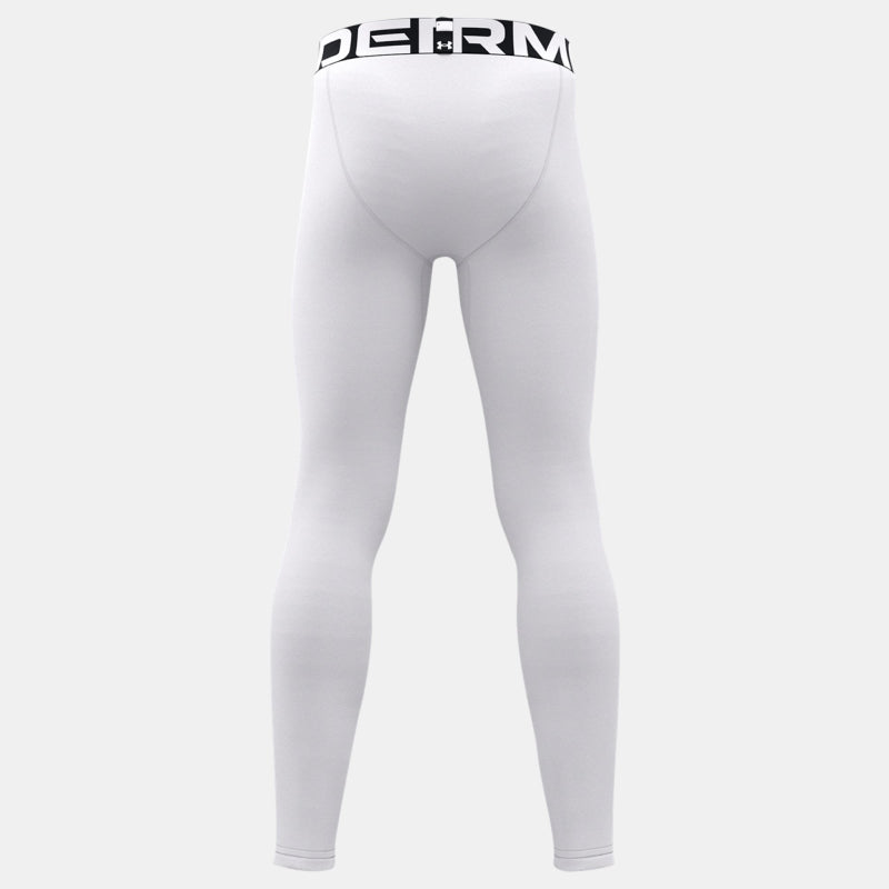 UnderArmour ColdGear Youth Leggings - White