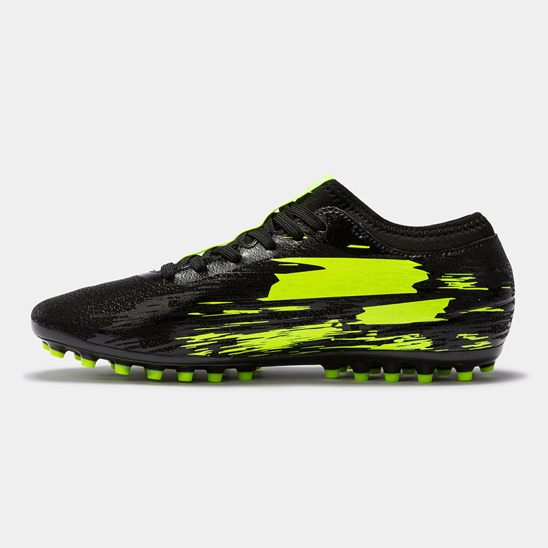 Joma Super Copa 22 Artificial Grass Shoe Black/Lemon Fluor