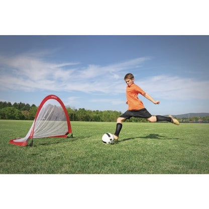 Kwik Goal Infinity Pop-up Goal-Medium Red