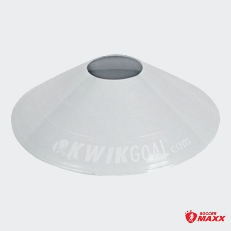 KwikGoal Small Disc Cone - White