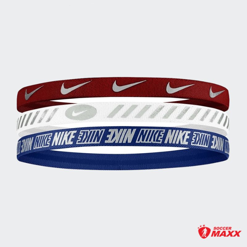 Nike Metallic Headbands 3 Pack