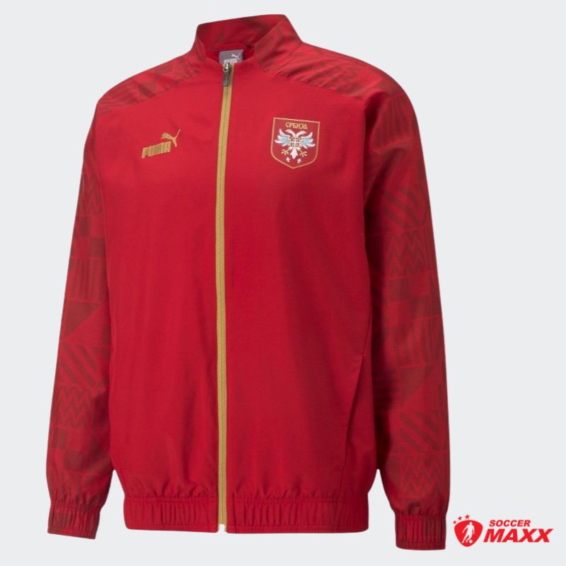 Puma FSS Serbia Men's Pre-Match Full-Zip Training Jacket