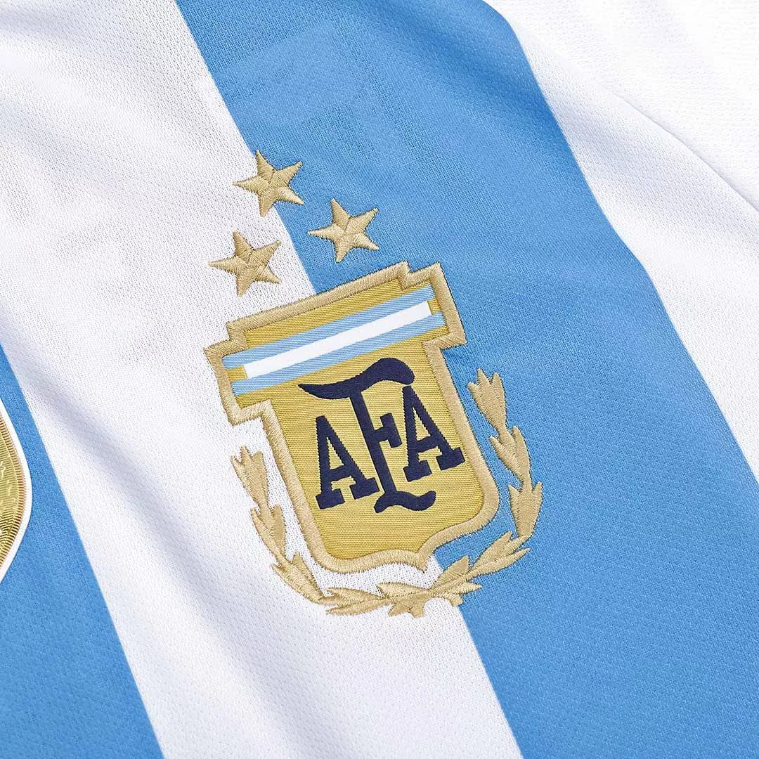 Adidas / Youth Argentina '22 Lionel Messi #10 Home Replica Jersey